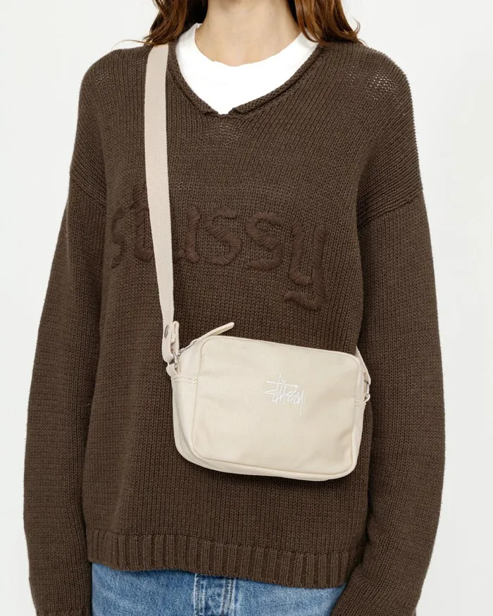 Accessories MenWomen Stussy CANVAS SIDE POUCH Accessories MenWomen Stussy CANVAS SIDE POUCH