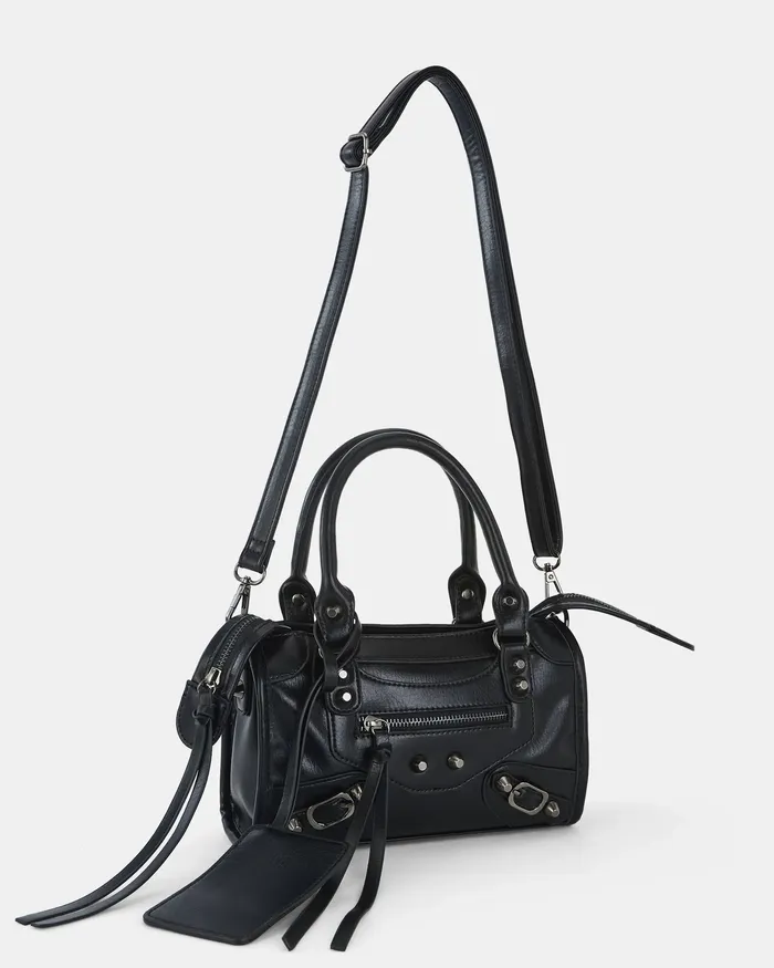 ADDISEN BLACK TOP HANDLE BAG Women Cross Body Bags NOVO Shoes