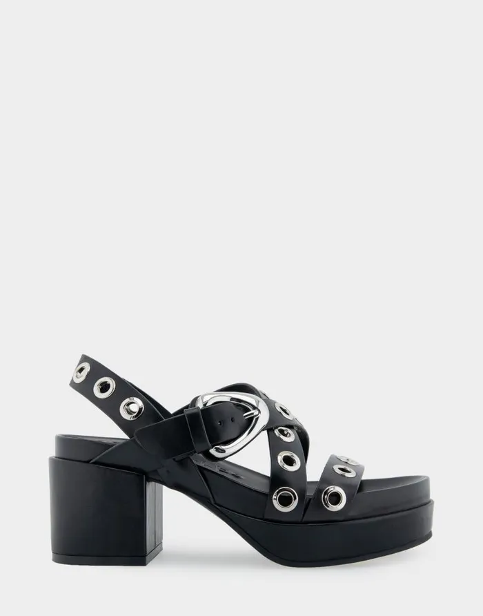 Aerosoles Comfortable Women039s Grommeted Strappy Molded Footbed Platform Sandal In Black Leather Black Leather Women Platforms Aerosoles Comfortable Women039s Grommeted Strappy Molded Footbed Platform Sandal In Black Leather Black Leather Women Platforms