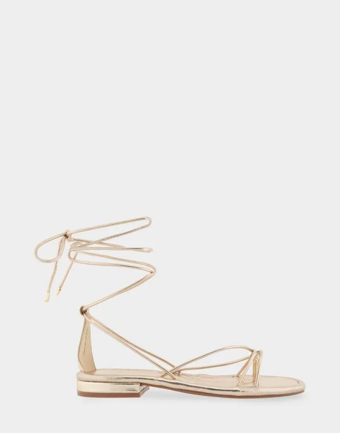 Aerosoles Comfortable Women039s Multi Strap Lace Up Sandal In Soft Gold Faux Leather Soft Gold Faux Leather Women Flats Aerosoles Comfortable Women039s Multi Strap Lace Up Sandal In Soft Gold Faux Leather Soft Gold Faux Leather Women Flats