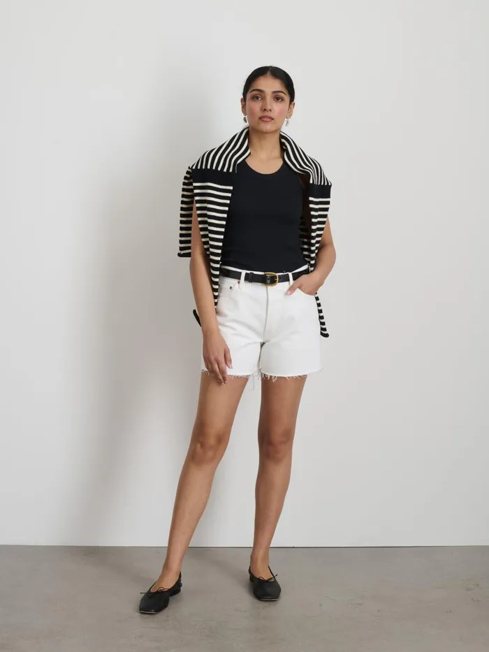 Alex Mill Denim Women Stella Denim Short Sea Salt