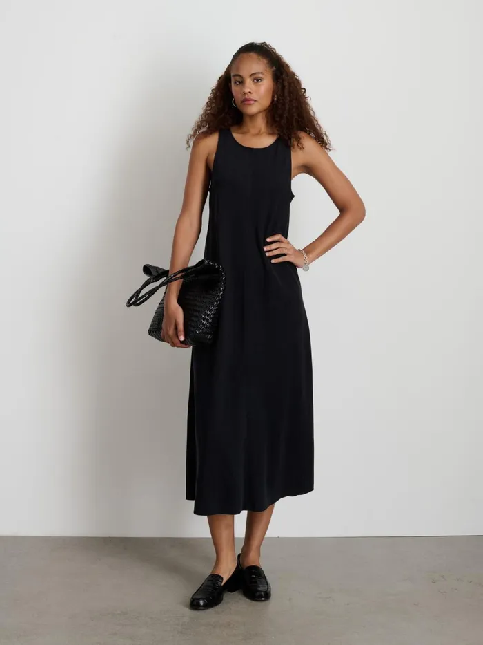Alex Mill Dresses Skirts Women Scarlett Slip Dress Rich Black