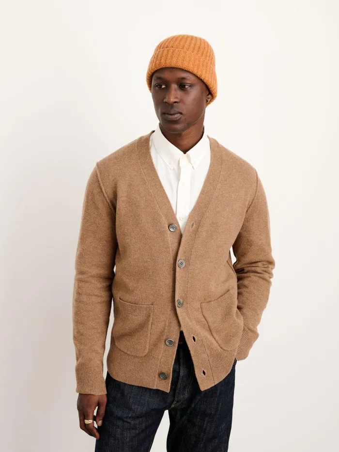 Alex Mill Men Cashmere Beanie Cumin