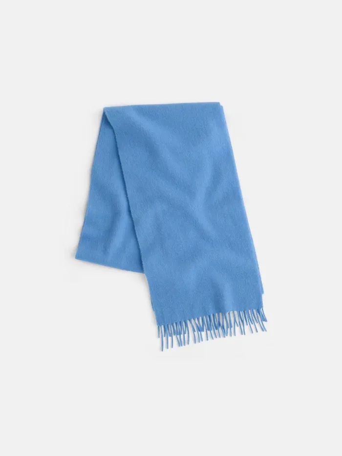 Alex Mill Men Joshua Ellis Cashmere Scarf Light Blue