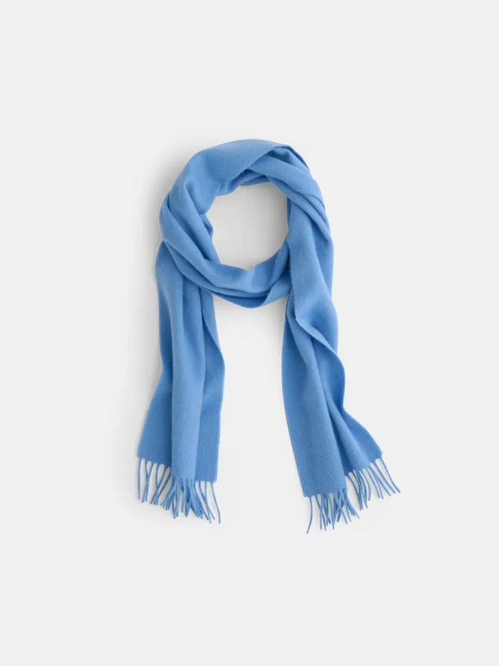 Alex Mill Men Joshua Ellis Cashmere Scarf Light Blue