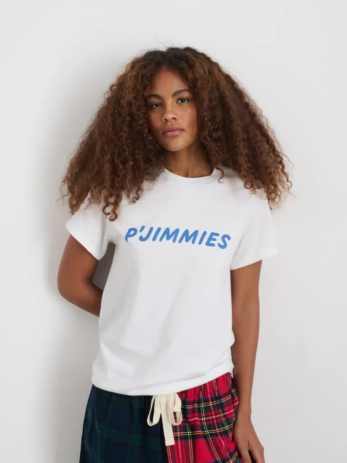Alex Mill Pajamas Slippers Men P039jimmies Sleep Tee White