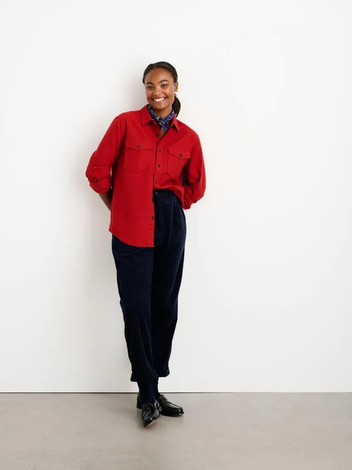 Alex Mill Shirts Men Highland Shirt In Chamois Red Alex Mill Shirts Men Highland Shirt In Chamois Red