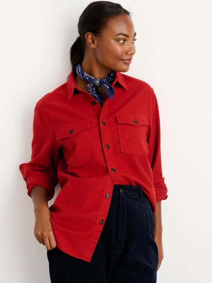 Alex Mill Shirts Men Highland Shirt In Chamois Red Alex Mill Shirts Men Highland Shirt In Chamois Red
