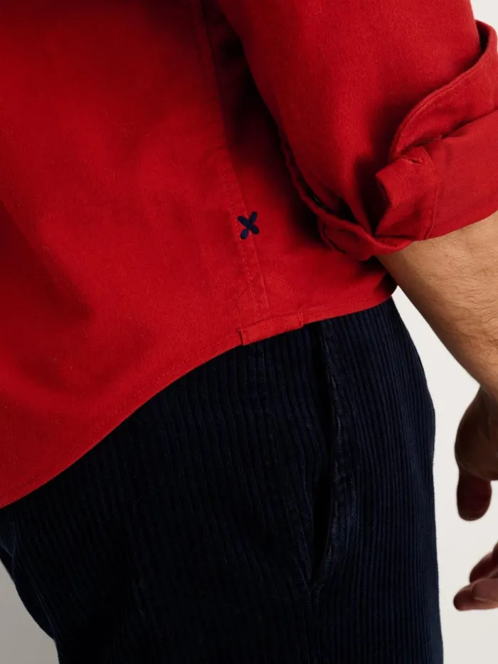 Alex Mill Shirts Men Highland Shirt In Chamois Red Alex Mill Shirts Men Highland Shirt In Chamois Red