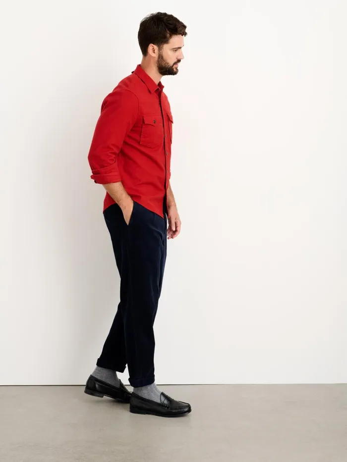 Alex Mill Shirts Men Highland Shirt In Chamois Red Alex Mill Shirts Men Highland Shirt In Chamois Red