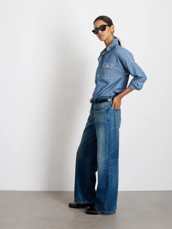 Alex Mill Shirts Tops Women The Chambray Shirt