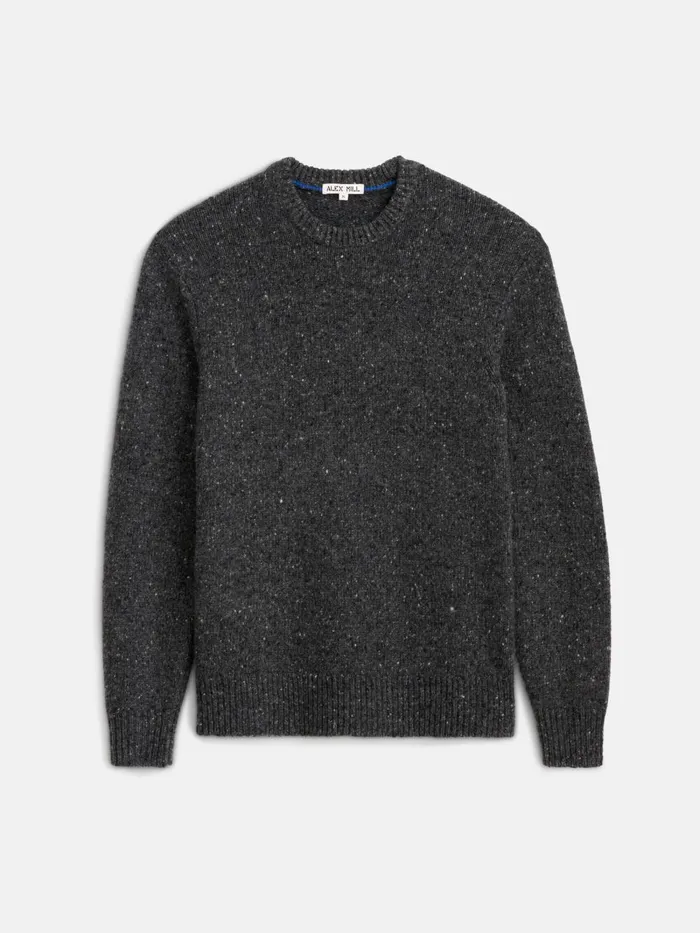 Alex Mill Sweaters Women Donegal Crewneck Sweater Charcoal