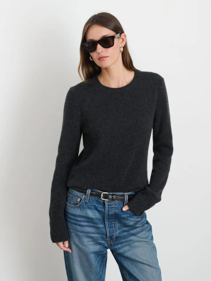 Alex Mill Sweaters Women Lana Sweater In Cashmere Charcoal