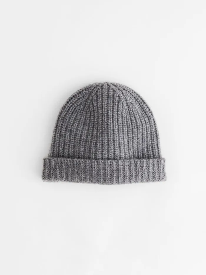 Alex Mill Women Cashmere Beanie Light Heather Grey