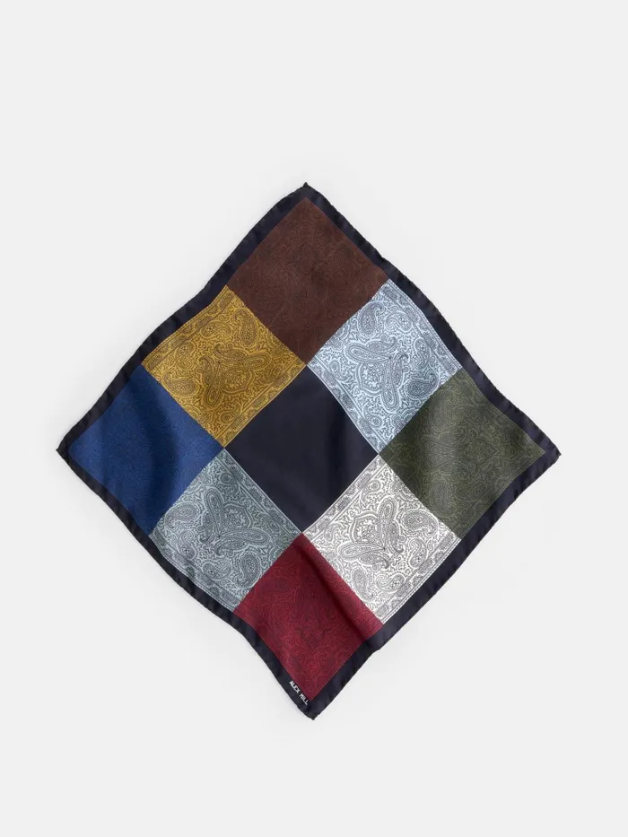 Alex Mill Women Italian Block Paisley Scarf In Silks
