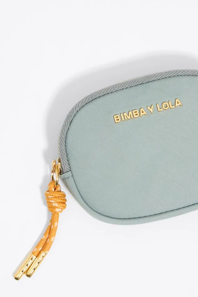 Aquamarine Nylon Oval Coin Purse Lake Green Women Bimba Y Lola Wallets And Coin Purses Aquamarine Nylon Oval Coin Purse Lake Green Women Bimba Y Lola Wallets And Coin Purses