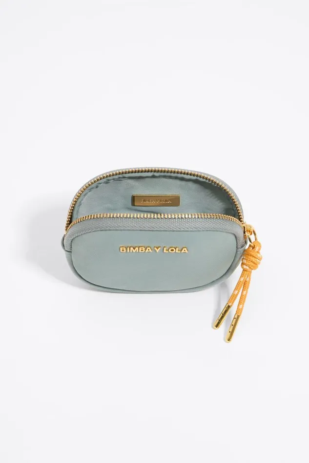 Aquamarine Nylon Oval Coin Purse Lake Green Women Bimba Y Lola Wallets And Coin Purses Aquamarine Nylon Oval Coin Purse Lake Green Women Bimba Y Lola Wallets And Coin Purses
