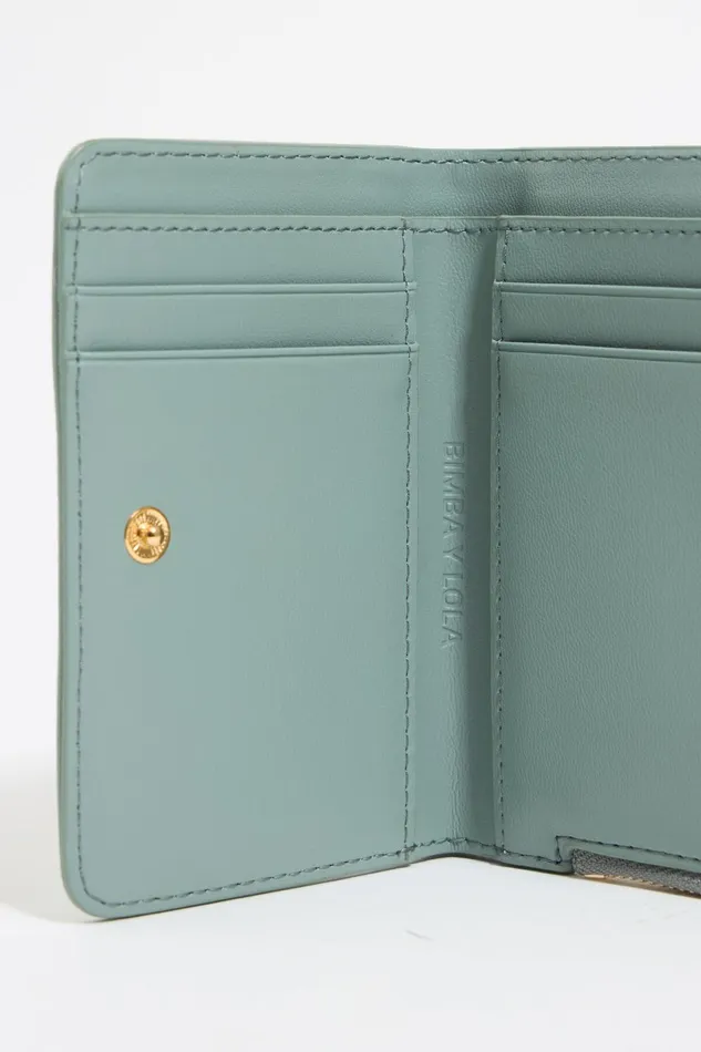 Aquamarine Nylon Purse Lake Green Women Bimba Y Lola Wallets And Coin Purses