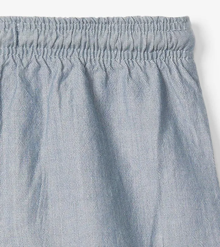 Baby and Toddler Boys Chambray Pull On Shorts Hatley