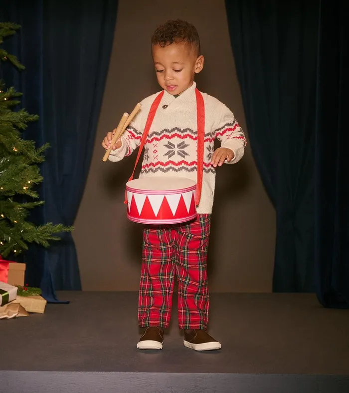 Baby and Toddler Holiday Knit Pullover Sweater Hatley