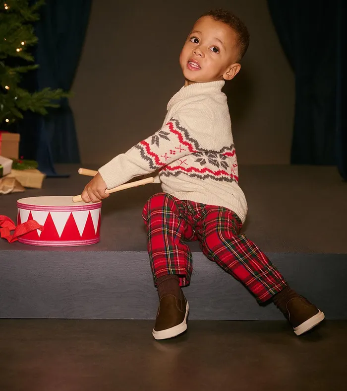 Baby and Toddler Holiday Knit Pullover Sweater Hatley