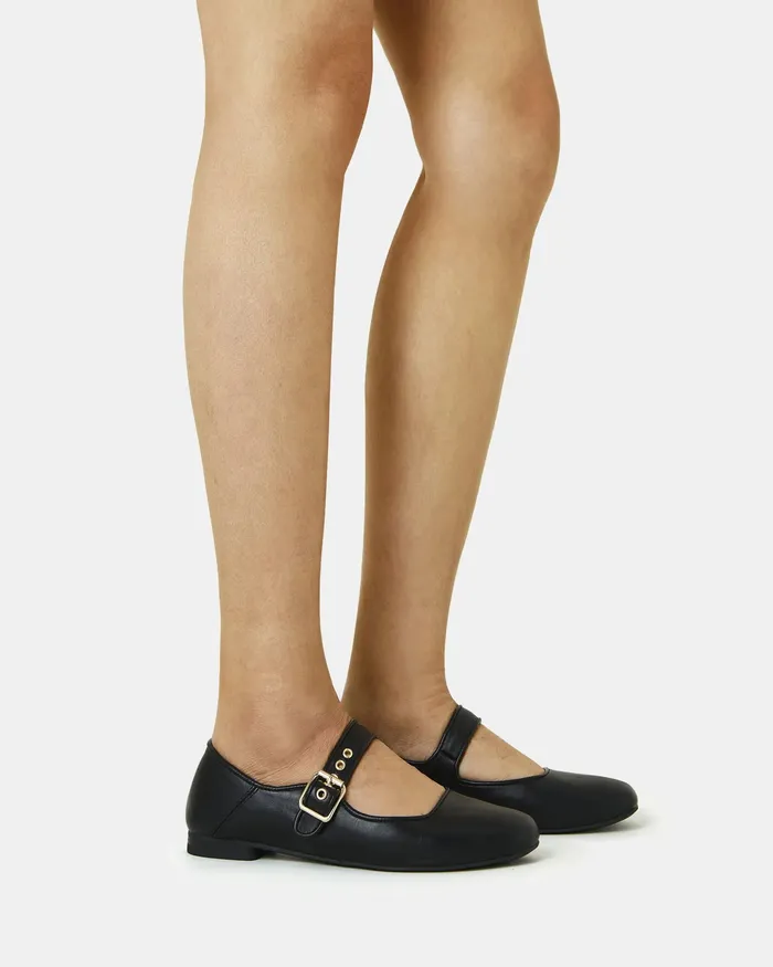 Ballet Flats Women NOVO Shoes CESENA BLACK Ballet Flats