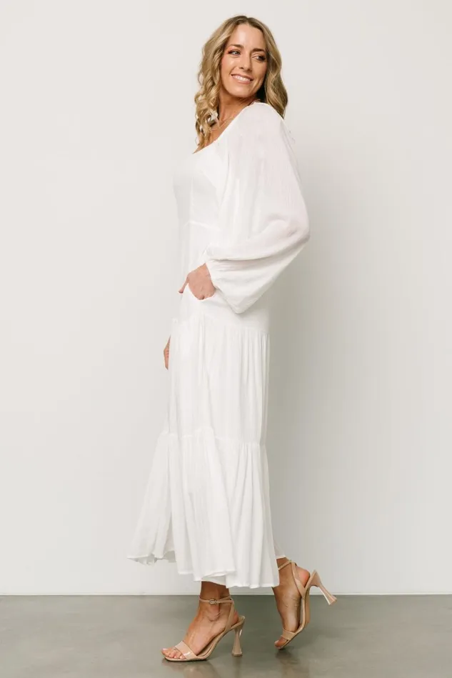 Baltic Born Bridal Women Rachelle Maxi Dress Off White Baltic Born Bridal Women Rachelle Maxi Dress Off White