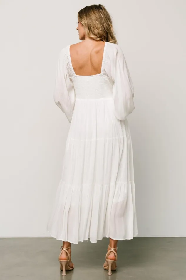 Baltic Born Bridal Women Rachelle Maxi Dress Off White Baltic Born Bridal Women Rachelle Maxi Dress Off White