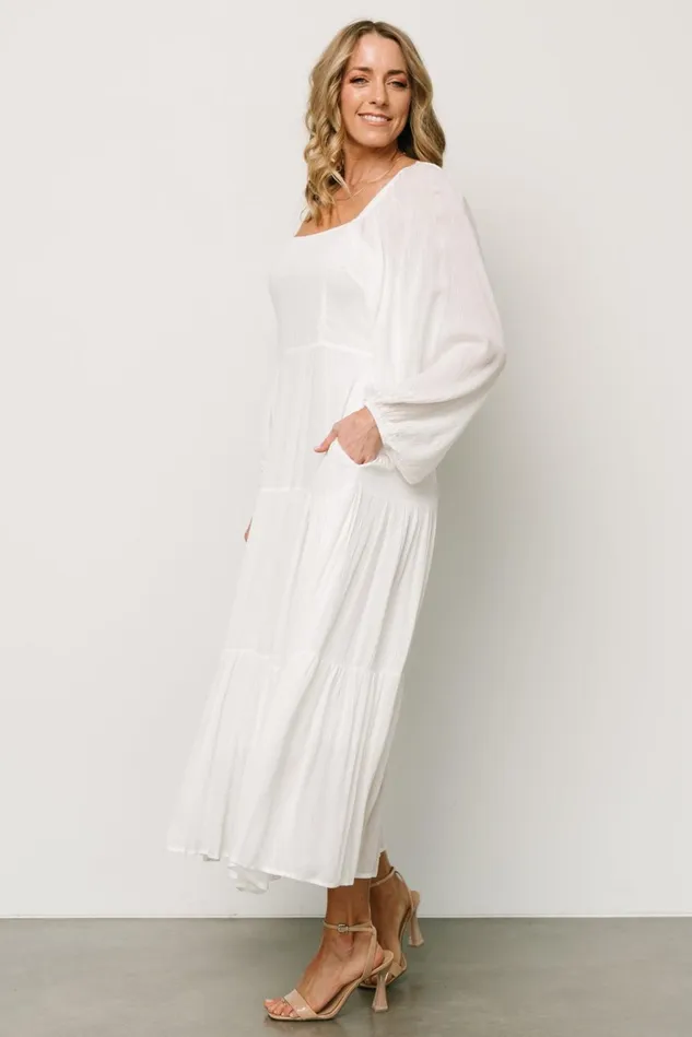 Baltic Born Bridal Women Rachelle Maxi Dress Off White Baltic Born Bridal Women Rachelle Maxi Dress Off White