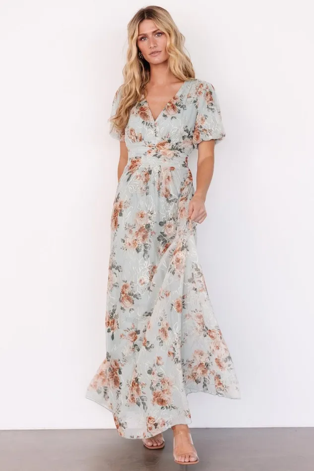 Baltic Born Maxi Dresses Women Ardley Maxi Dress Sage Floral