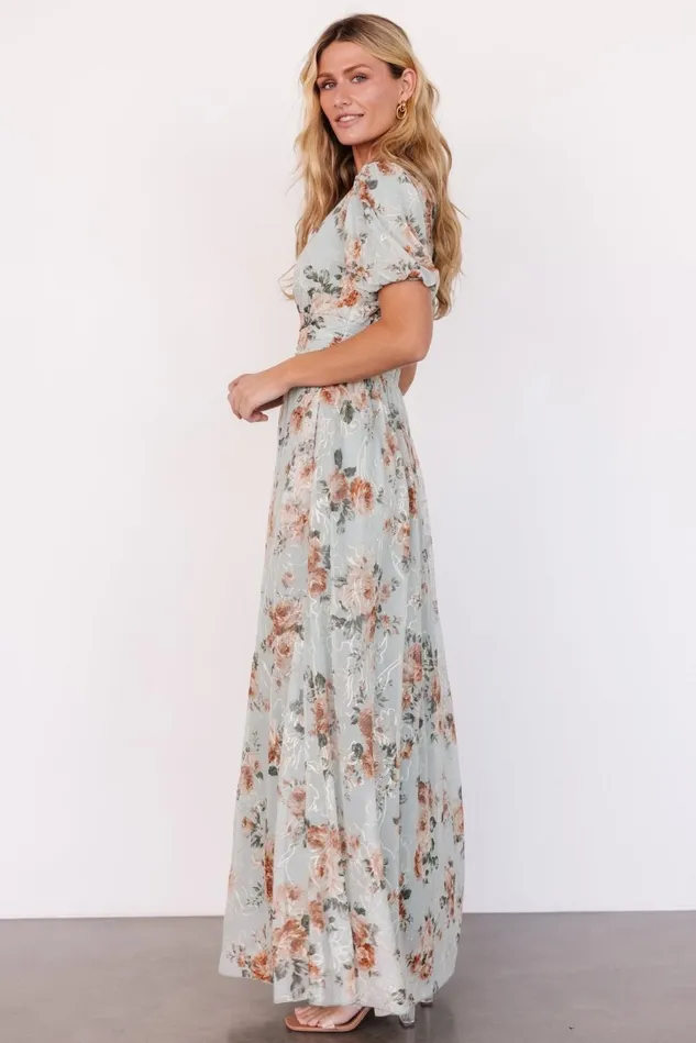 Baltic Born Maxi Dresses Women Ardley Maxi Dress Sage Floral Baltic Born Maxi Dresses Women Ardley Maxi Dress Sage Floral