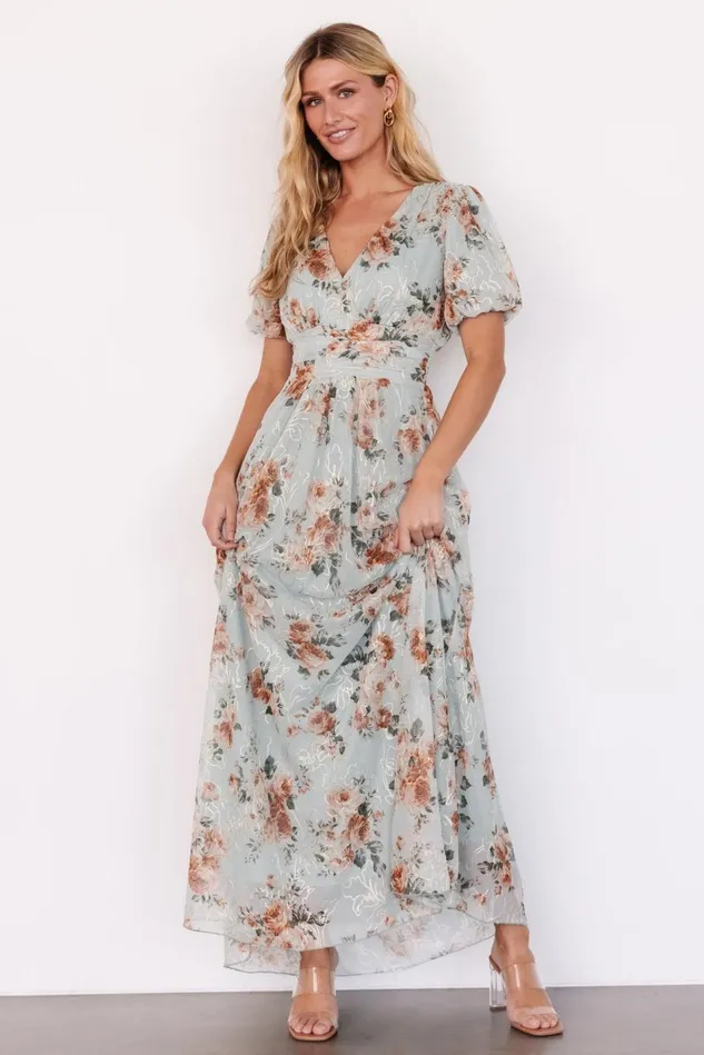 Baltic Born Maxi Dresses Women Ardley Maxi Dress Sage Floral Baltic Born Maxi Dresses Women Ardley Maxi Dress Sage Floral