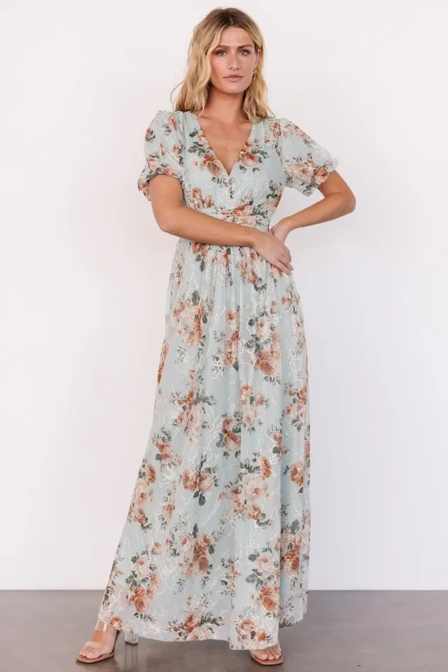 Baltic Born Maxi Dresses Women Ardley Maxi Dress Sage Floral Baltic Born Maxi Dresses Women Ardley Maxi Dress Sage Floral
