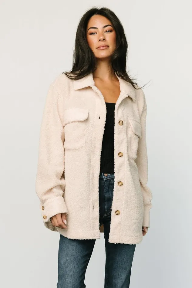 Baltic Born Outerwear Women Jayden Sherpa Jacket Honey