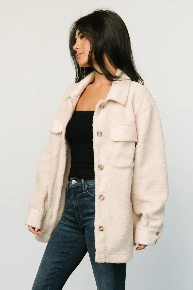 Baltic Born Outerwear Women Jayden Sherpa Jacket Honey Baltic Born Outerwear Women Jayden Sherpa Jacket Honey