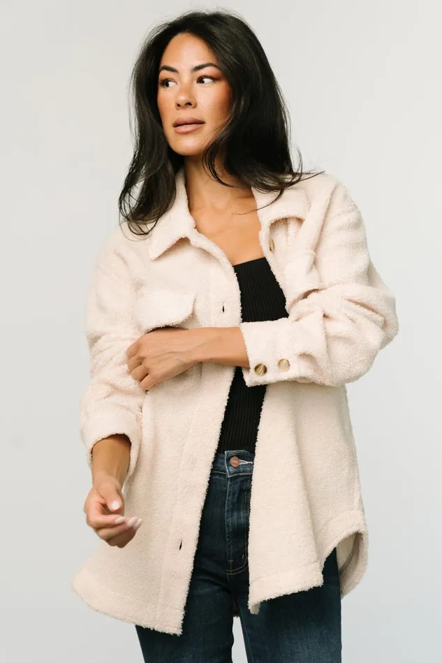 Baltic Born Outerwear Women Jayden Sherpa Jacket Honey Baltic Born Outerwear Women Jayden Sherpa Jacket Honey
