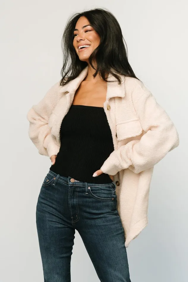 Baltic Born Outerwear Women Jayden Sherpa Jacket Honey Baltic Born Outerwear Women Jayden Sherpa Jacket Honey