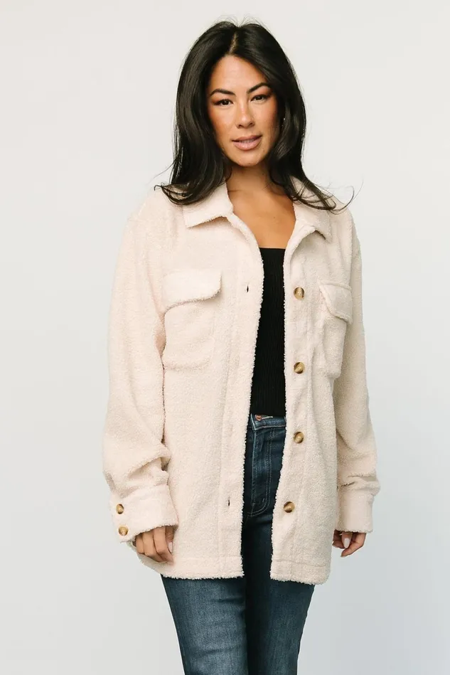 Baltic Born Outerwear Women Jayden Sherpa Jacket Honey Baltic Born Outerwear Women Jayden Sherpa Jacket Honey