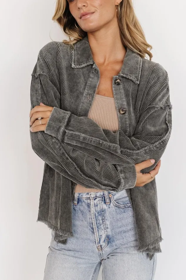 Baltic Born Outerwear Women Wilder Corduroy Jacket Dusty Pine Baltic Born Outerwear Women Wilder Corduroy Jacket Dusty Pine