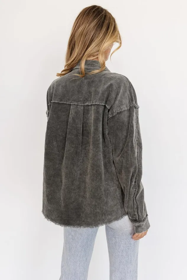 Baltic Born Outerwear Women Wilder Corduroy Jacket Dusty Pine Baltic Born Outerwear Women Wilder Corduroy Jacket Dusty Pine