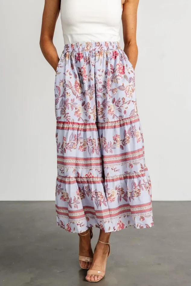 Baltic Born Skirts Women Meg Skirt Periwinkle Multi