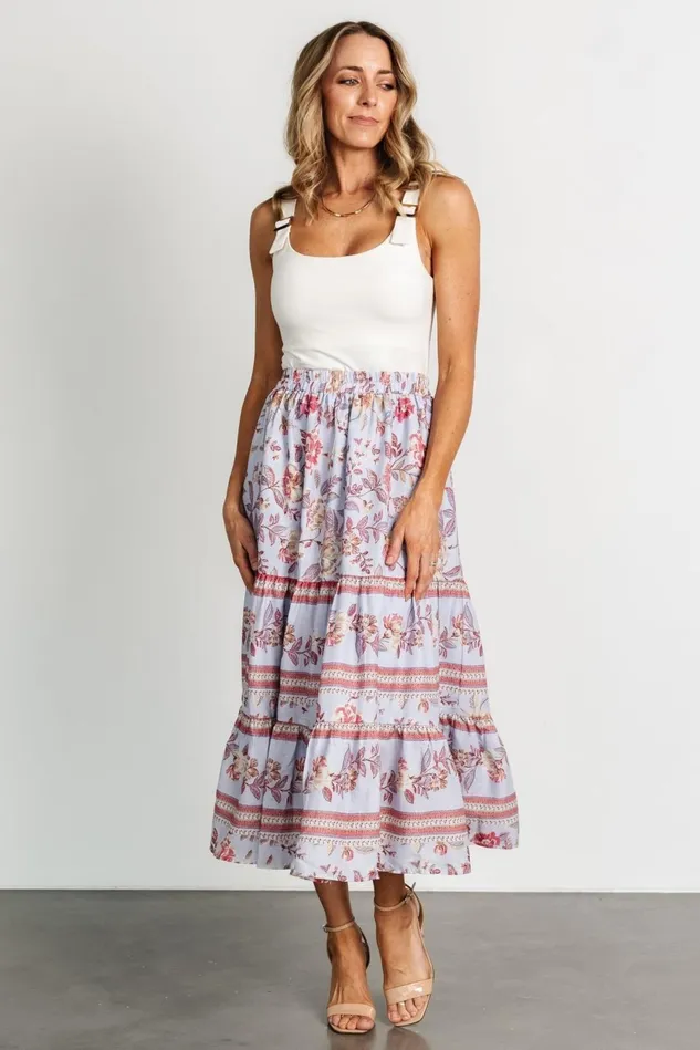 Baltic Born Skirts Women Meg Skirt Periwinkle Multi