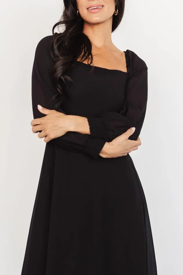 Baltic Born Wedding Guest Women Elise Short Dress Black Baltic Born Wedding Guest Women Elise Short Dress Black