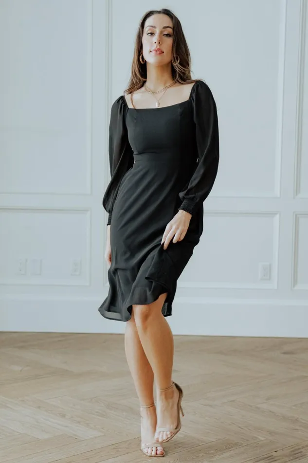 Baltic Born Wedding Guest Women Elise Short Dress Black Baltic Born Wedding Guest Women Elise Short Dress Black