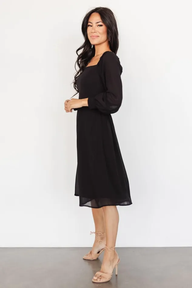 Baltic Born Wedding Guest Women Elise Short Dress Black Baltic Born Wedding Guest Women Elise Short Dress Black