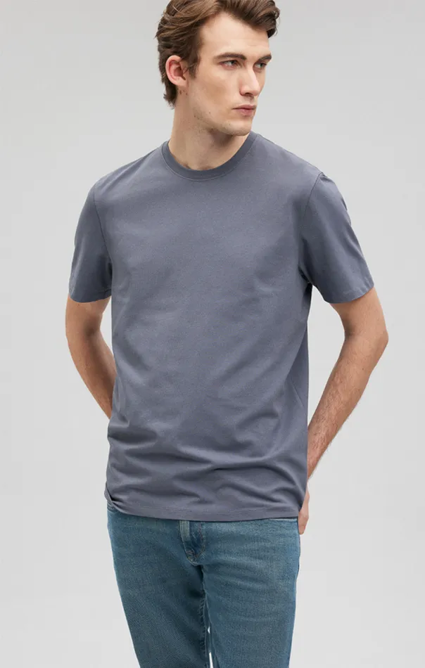 Basic Crew Neck TShirt In Turbulence Men Mavi Jeans TShirts