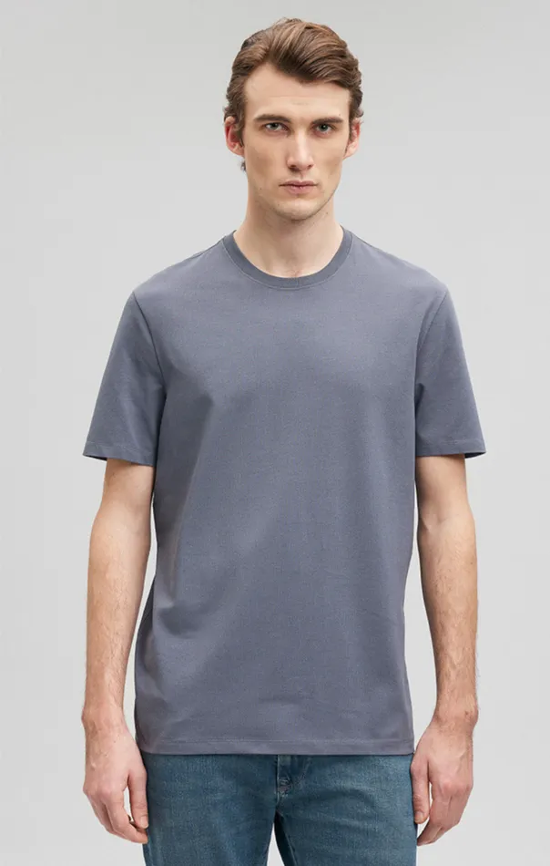 Basic Crew Neck TShirt In Turbulence Men Mavi Jeans TShirts Basic Crew Neck TShirt In Turbulence Men Mavi Jeans TShirts