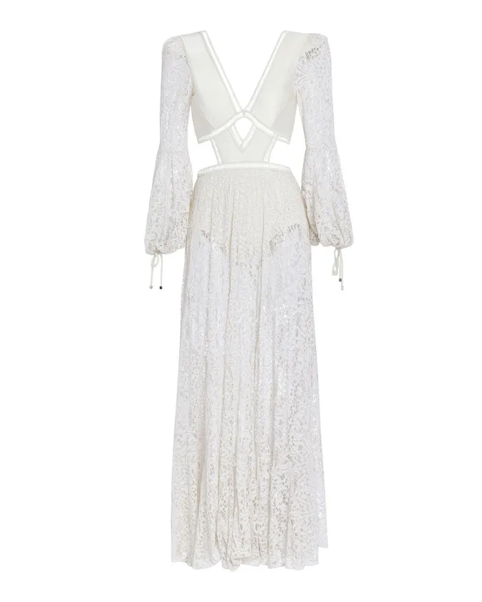 Beach Dresses Women PatBO CutOut Lace Beach Dress X Harrods Exclusive