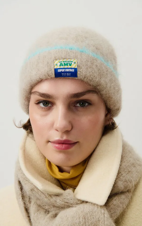 Beanie Bymi Misty Melange WomenMen American Vintage Beanies and Caps Beanie Bymi Misty Melange WomenMen American Vintage Beanies and Caps