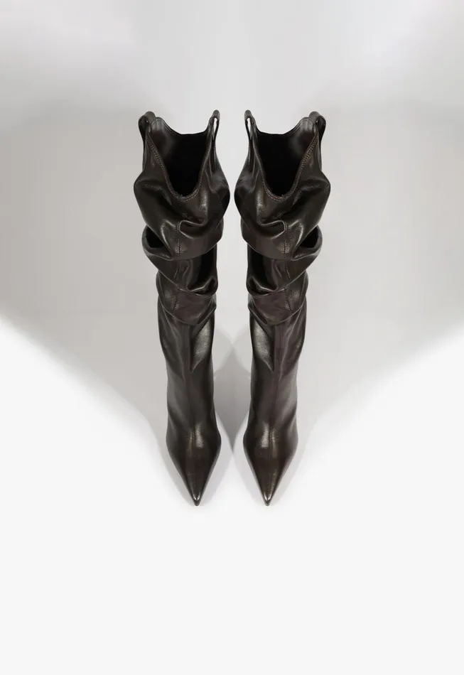 Beverly Boot Dark Brown Women Schutz Shoes Boots